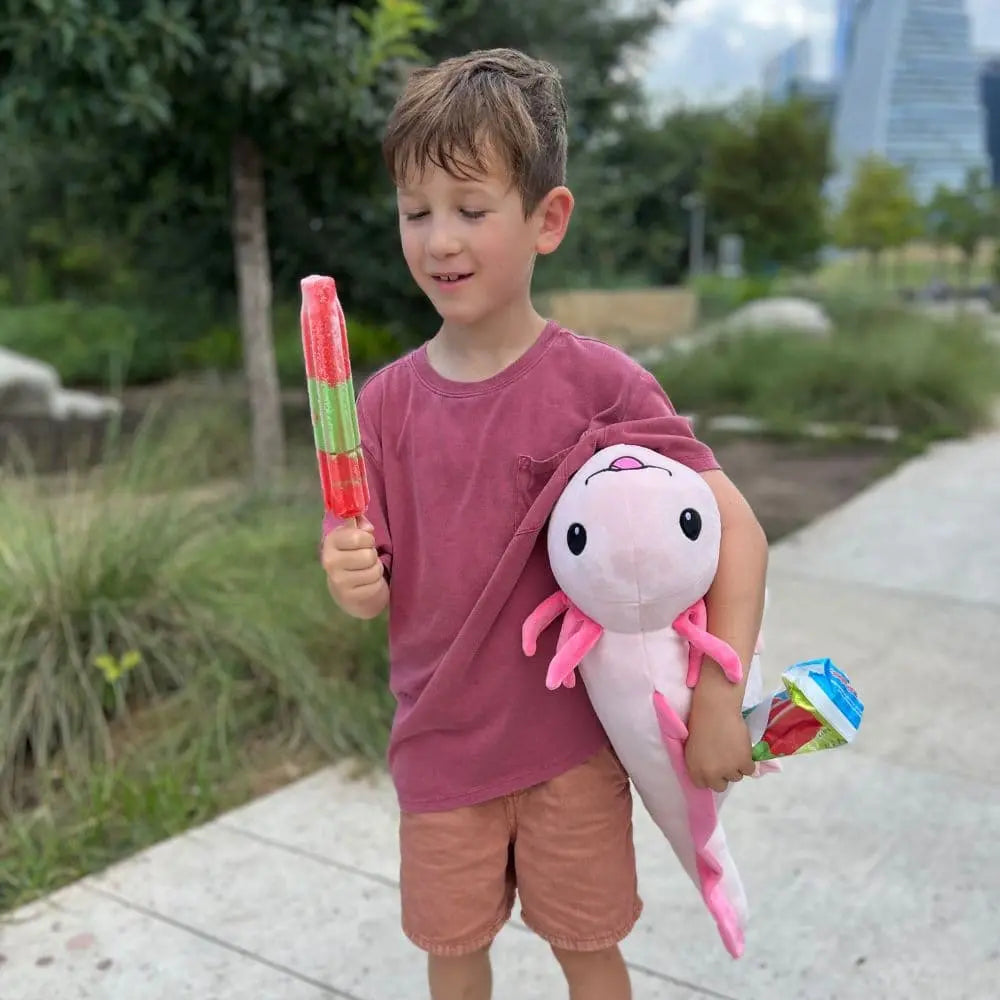 Snoozimals Axolotl Plush