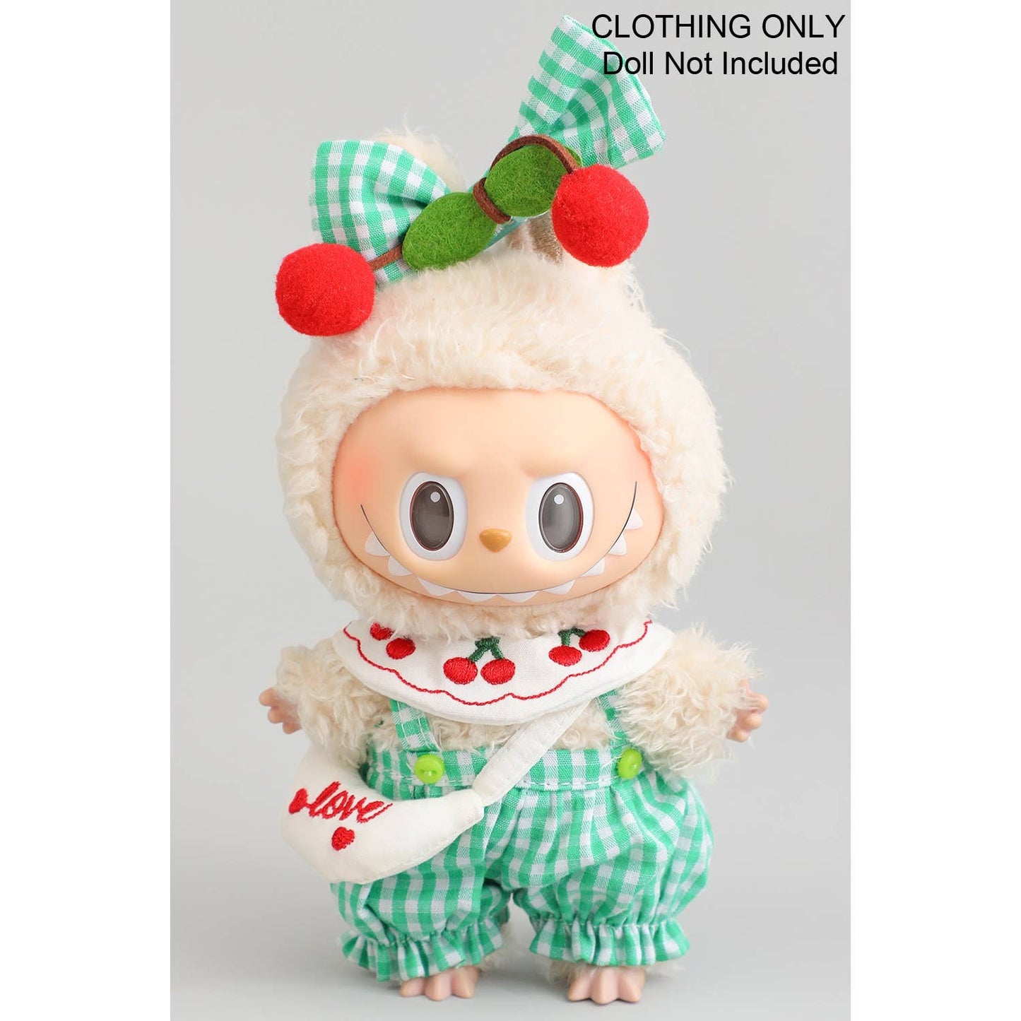 CHERY THEMED LABUBU OUTFIT WITH BOW