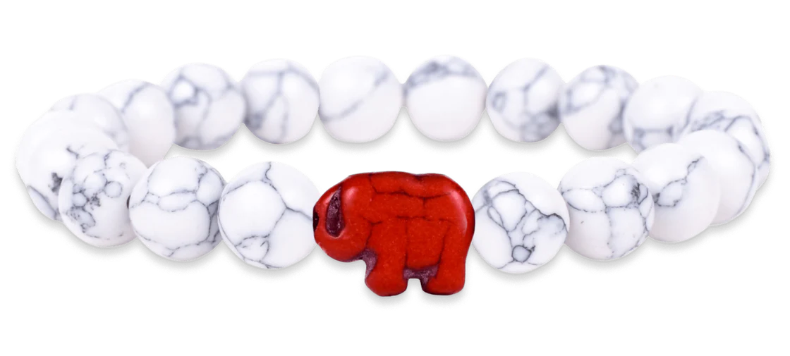 White Elephant Bracelet