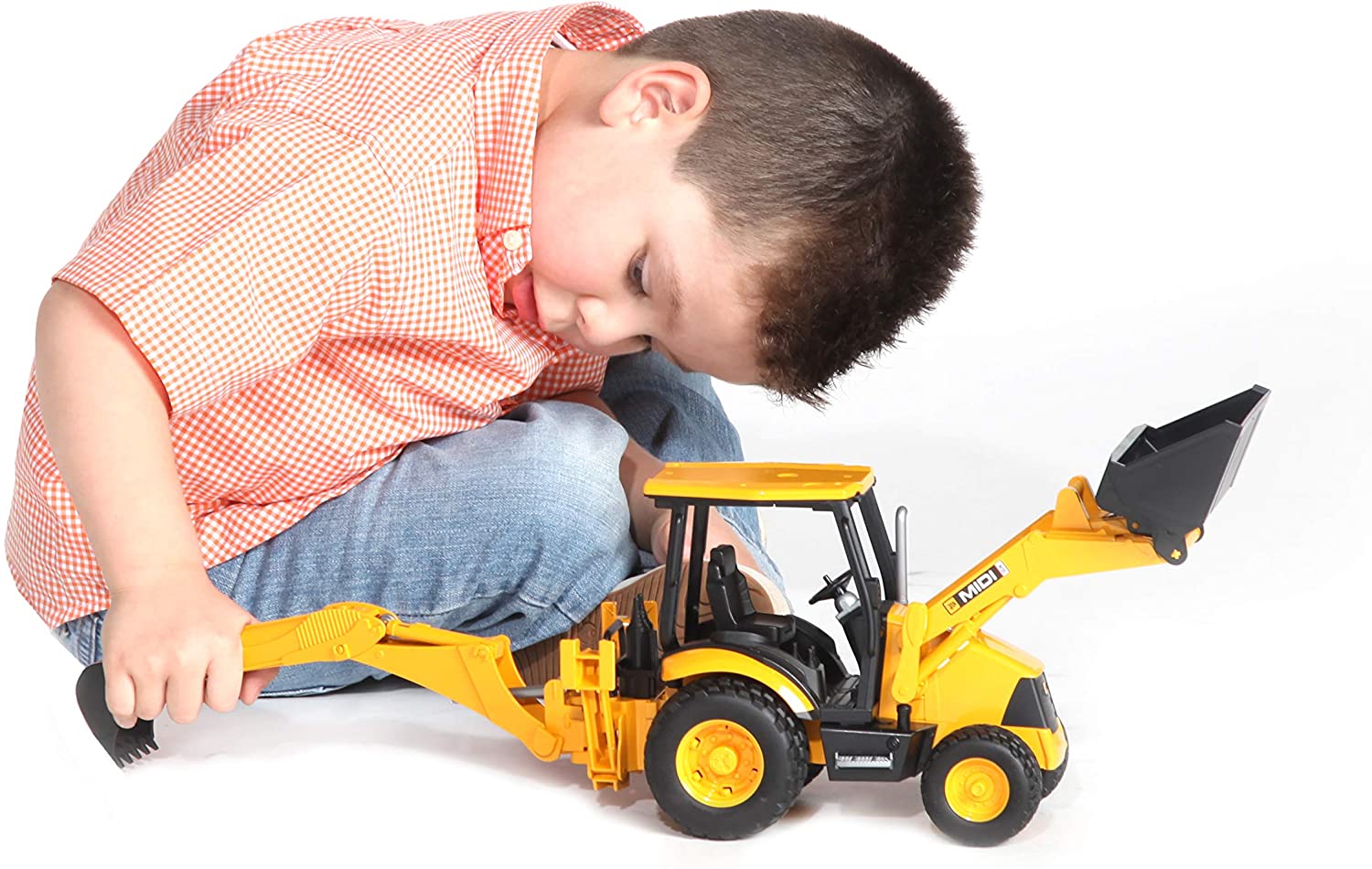 Backhoe Loader Bruder