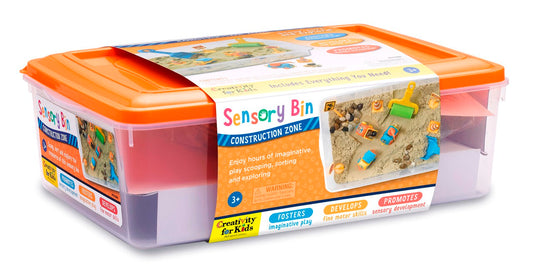Construction Sensory Bin