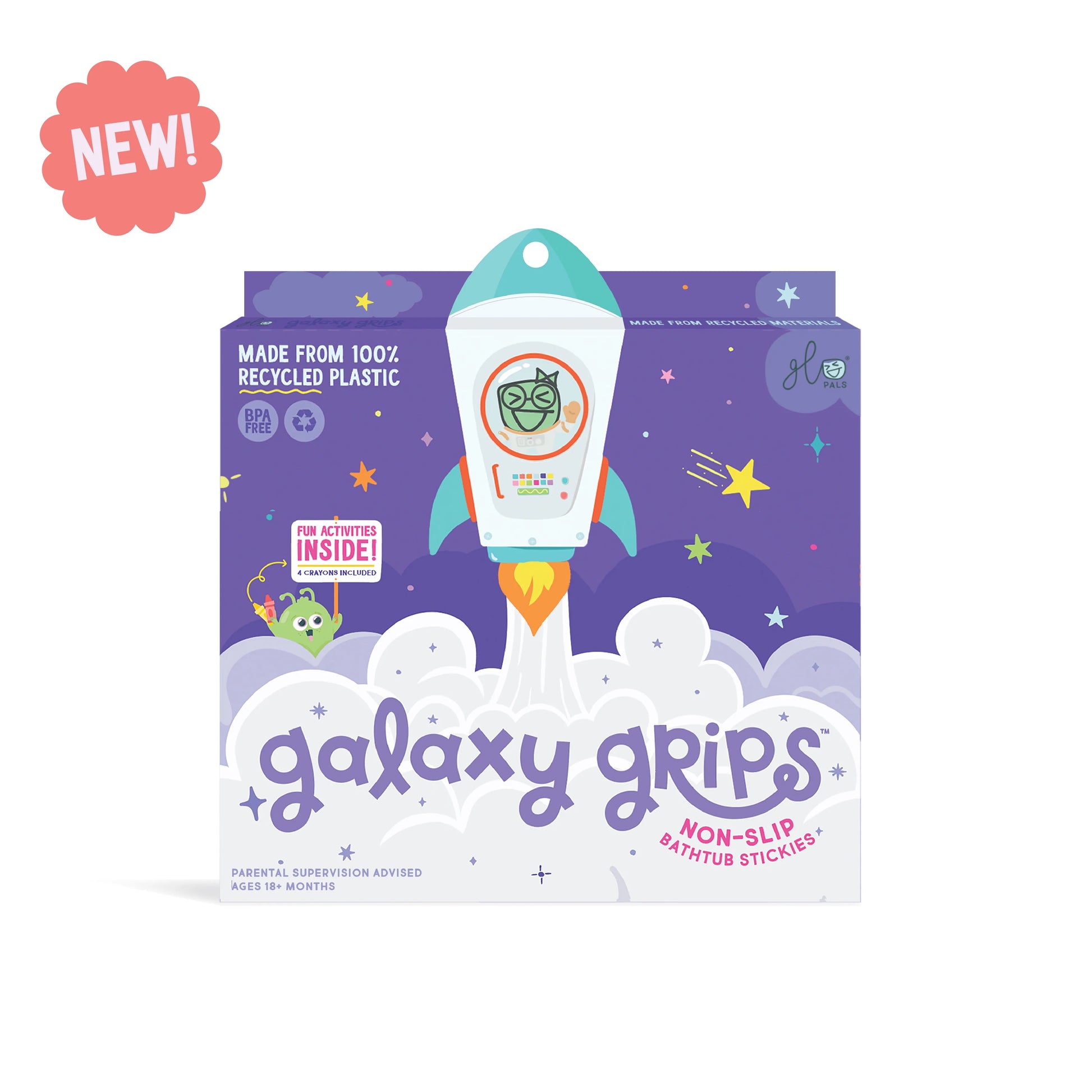 ** Glo Pals Galaxy Grips