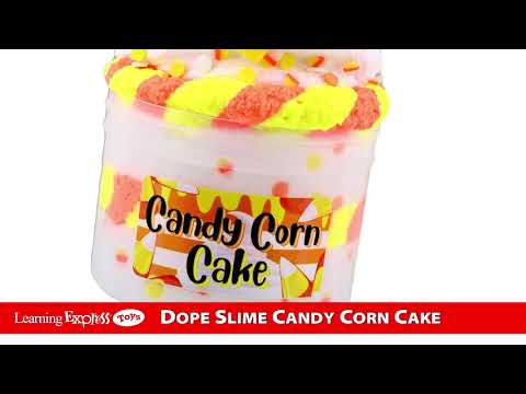 Dope Slime Candy Corn Cake