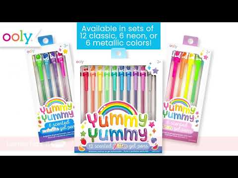 Yummy Glitter Gel Pens