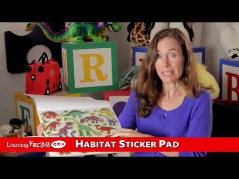 * Reusable Sticker Jungle