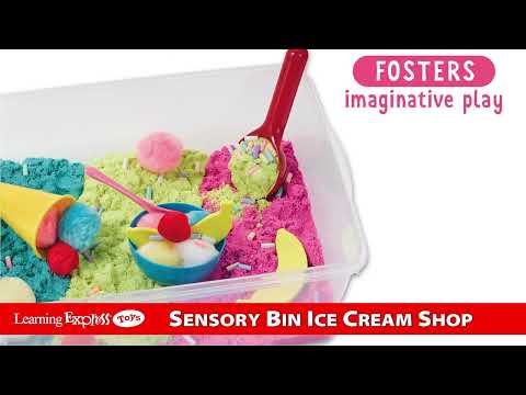 Sensory Bin Ice Cream