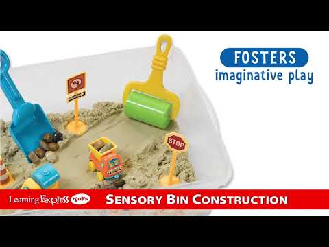 Construction Sensory Bin