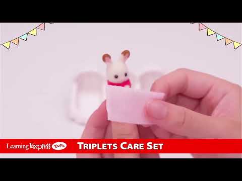 Calico Critters Triplets Care Set