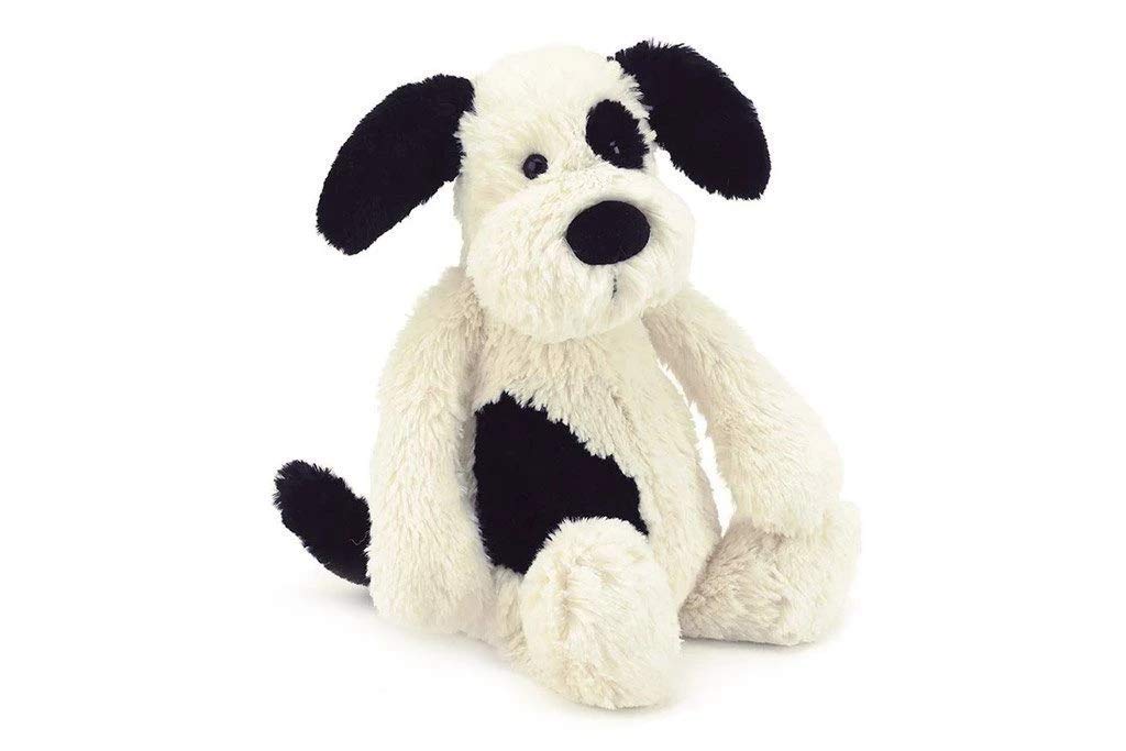 Bashful Blk Cream Pup Med