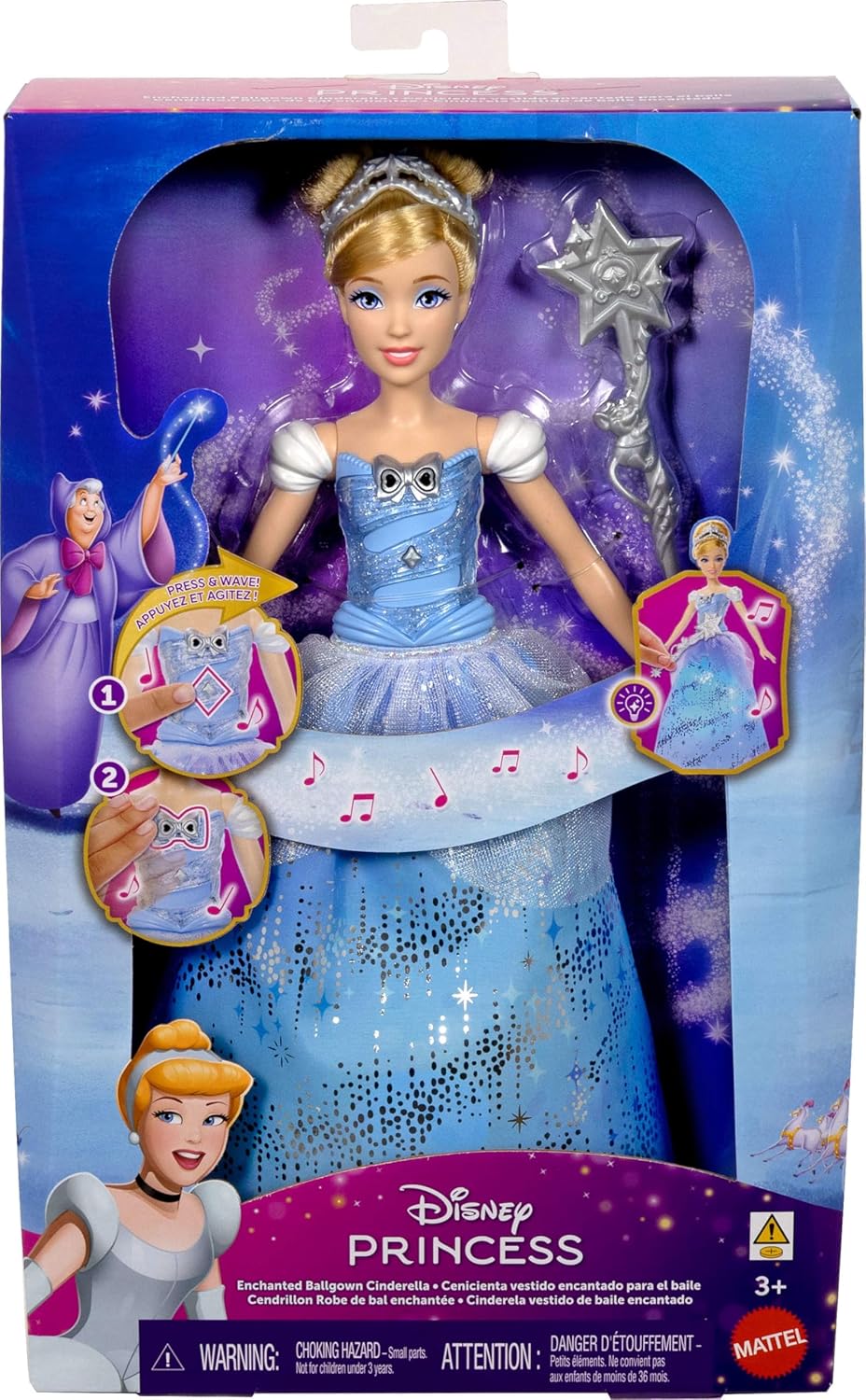 Light Up Cinderella - Disney Princess