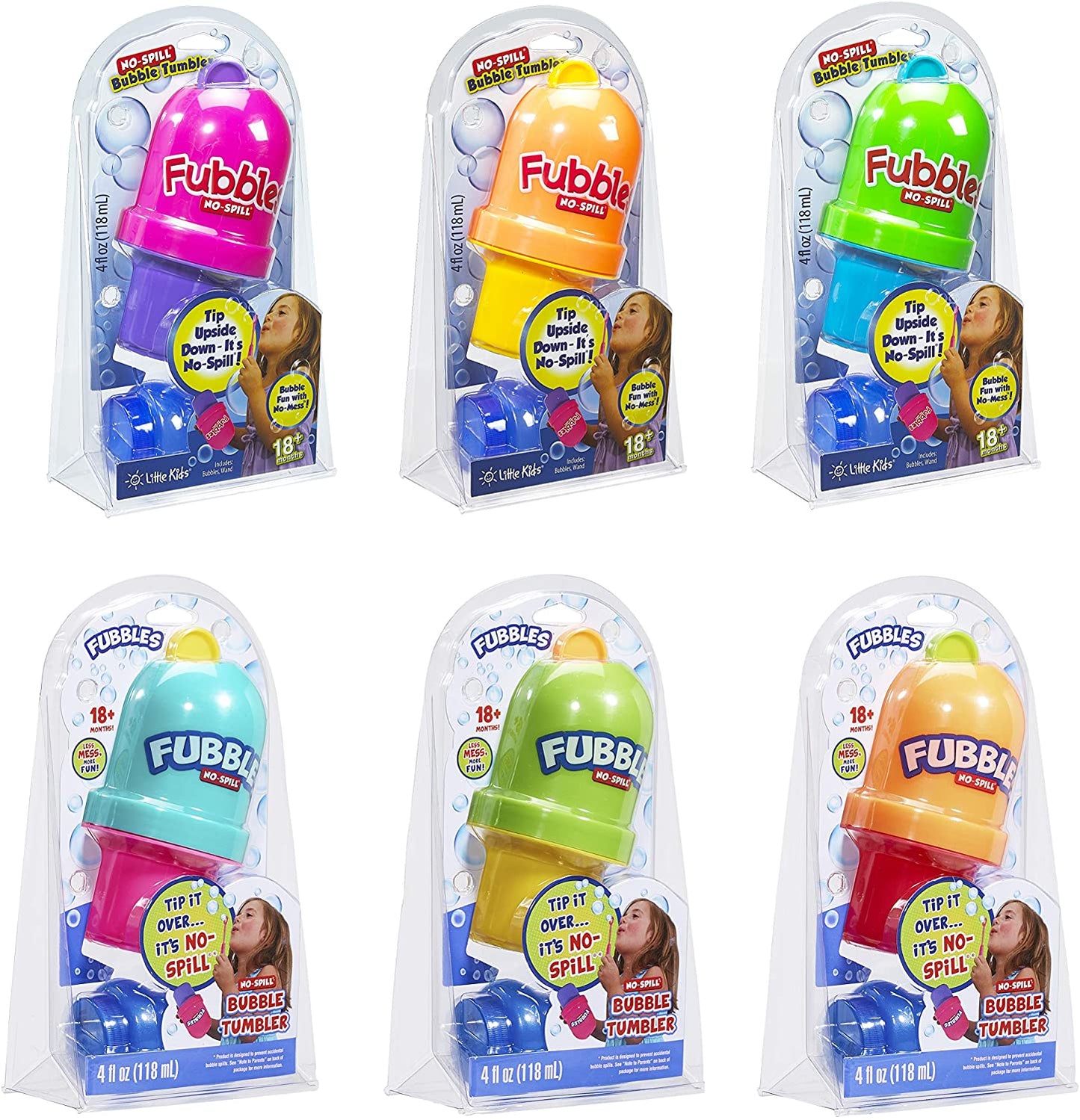 Fubbles No Spill Bubble Tumbler