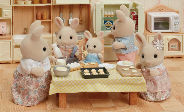 Milk Rabbit Family