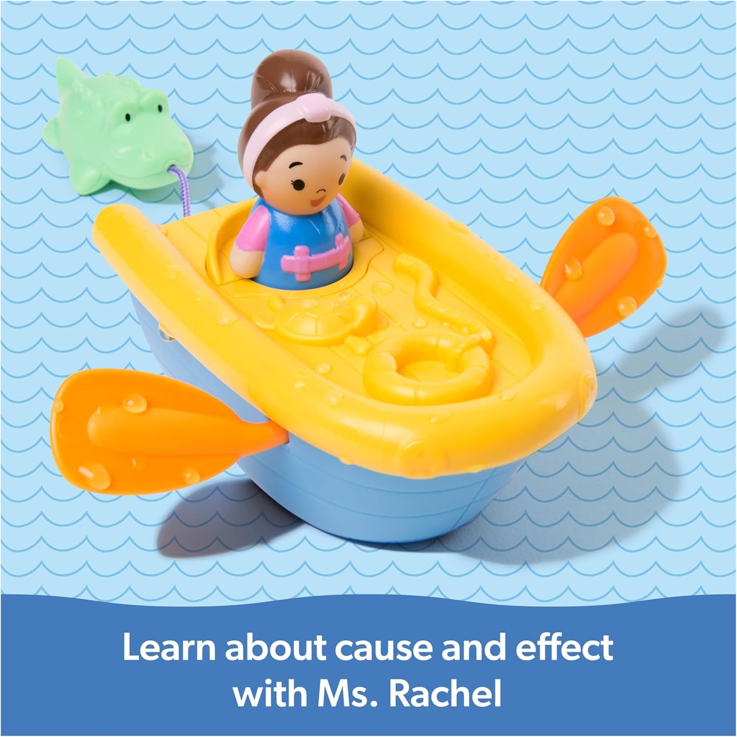 Ms. Rachel Row Your Boat Bath Toy