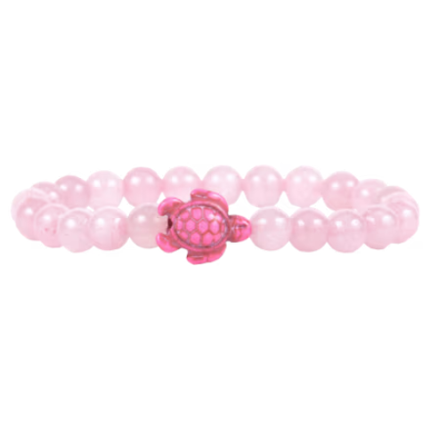 Pink Turtle Bracelet