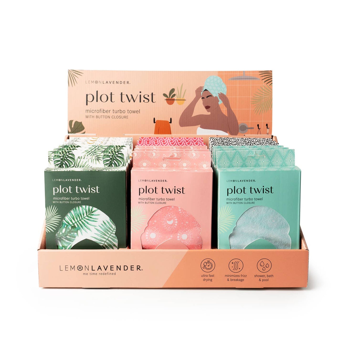 Turbo Towel Lemon Lavenda