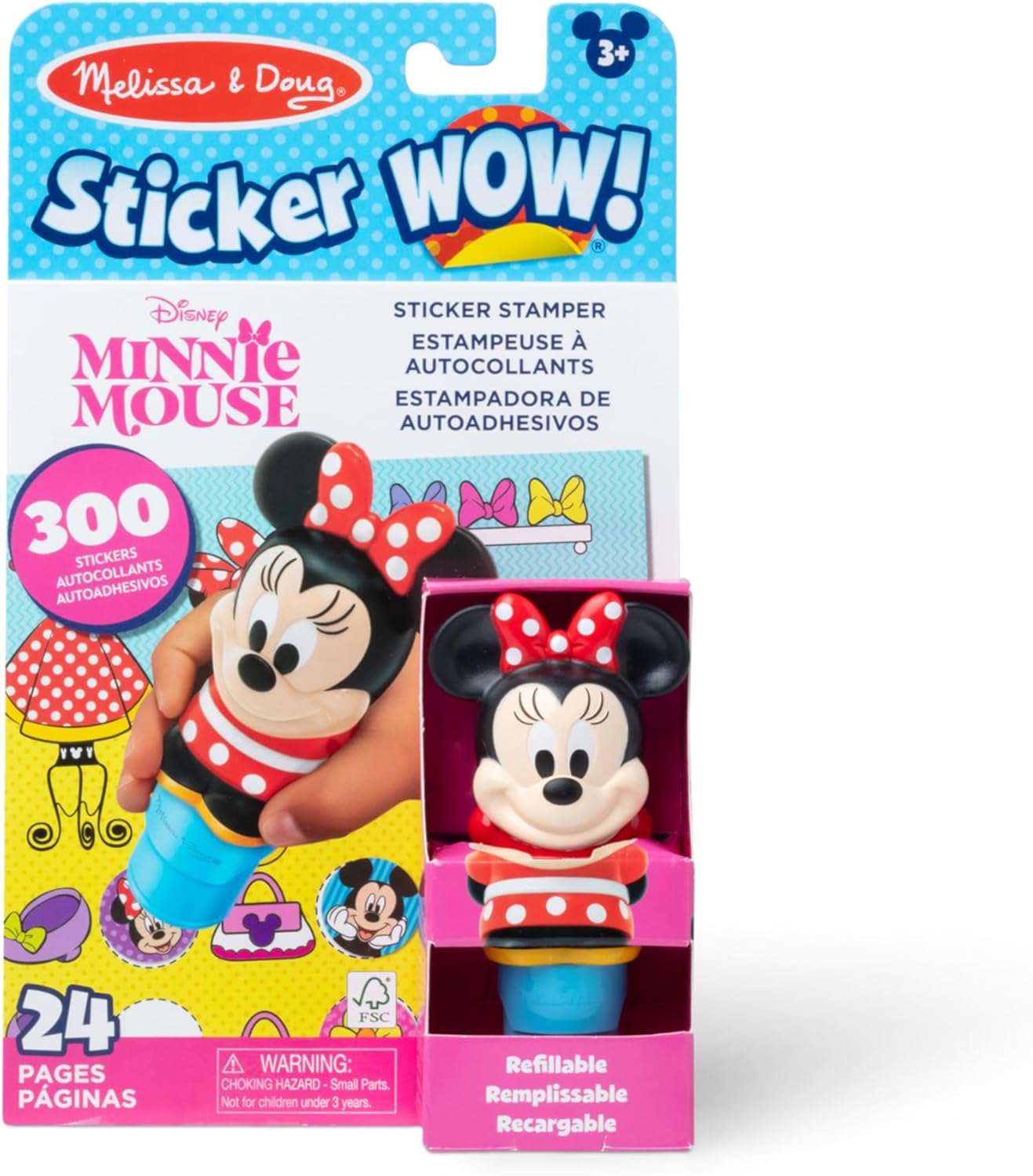 Sticker Wow Minnie Mouse