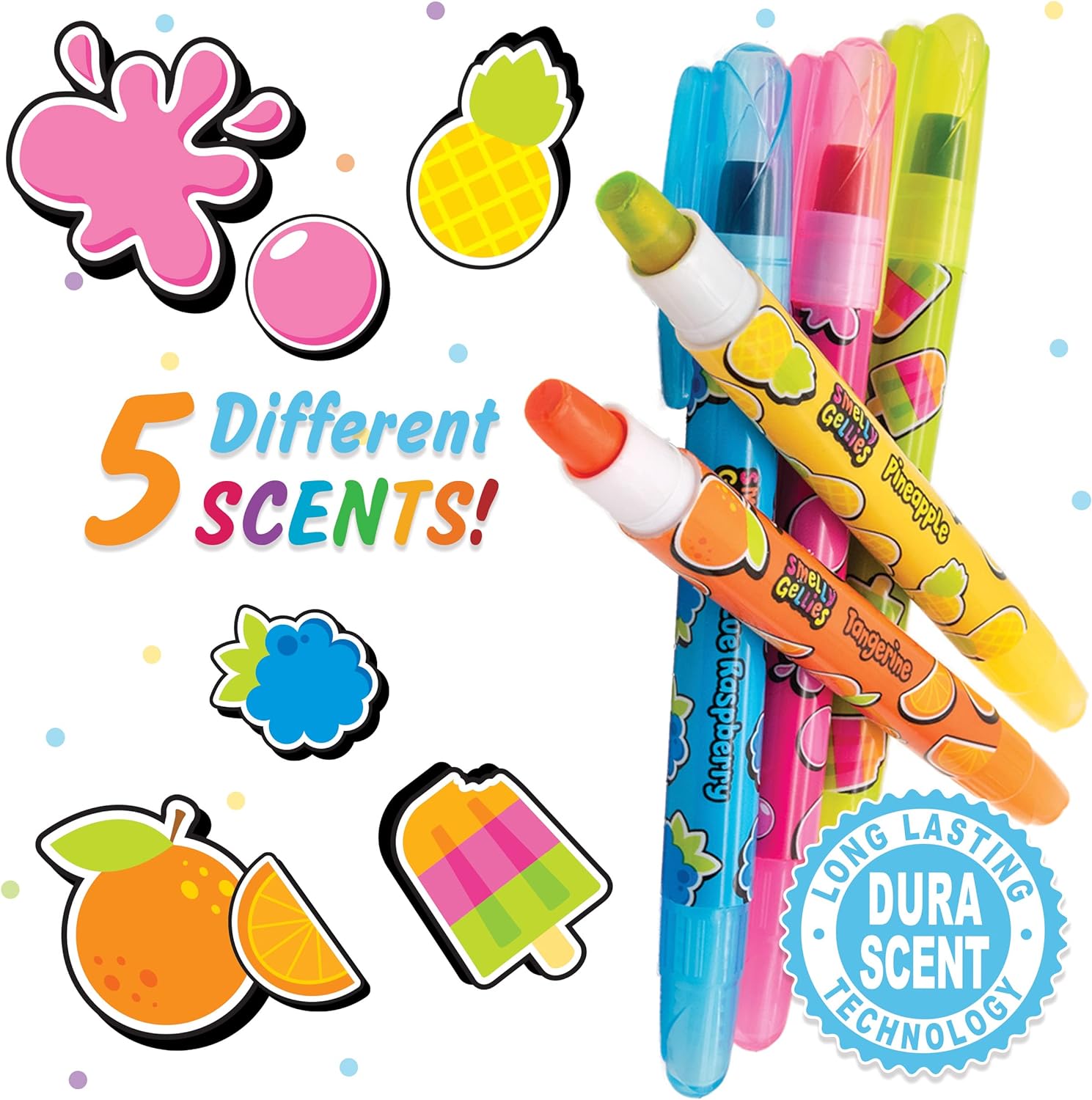 Sketch Sniff Gel Crayons 4pk
