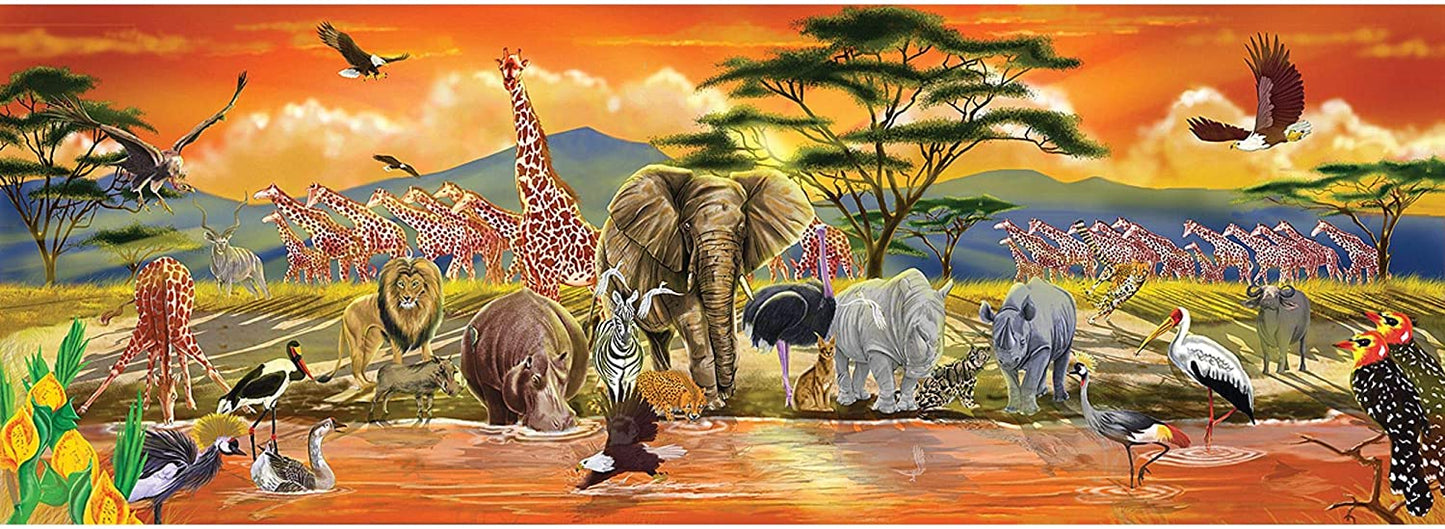 Safari Floor Puzzle 100pc