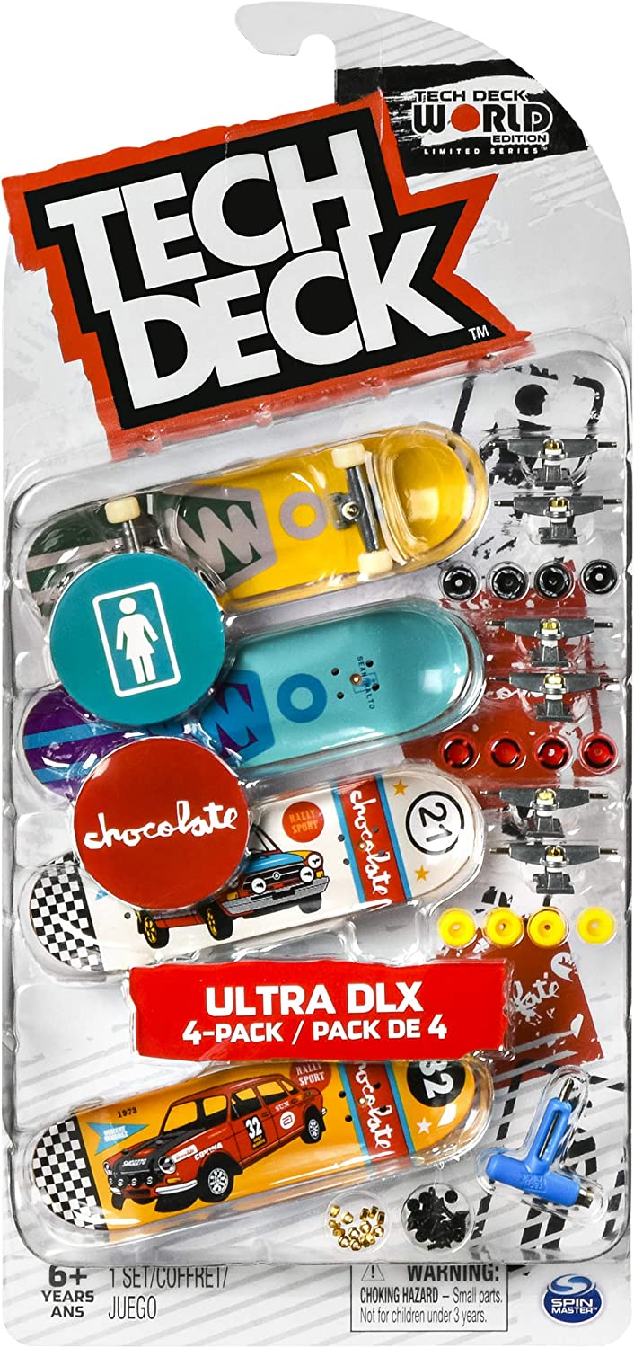 Tech Deck 4 Pack