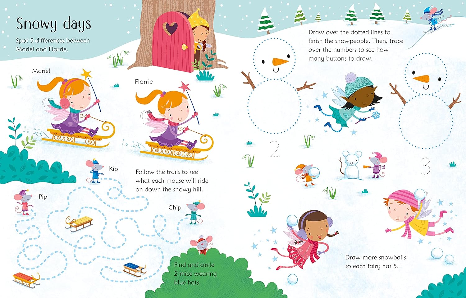 Wipe Clean Fairy Act Book