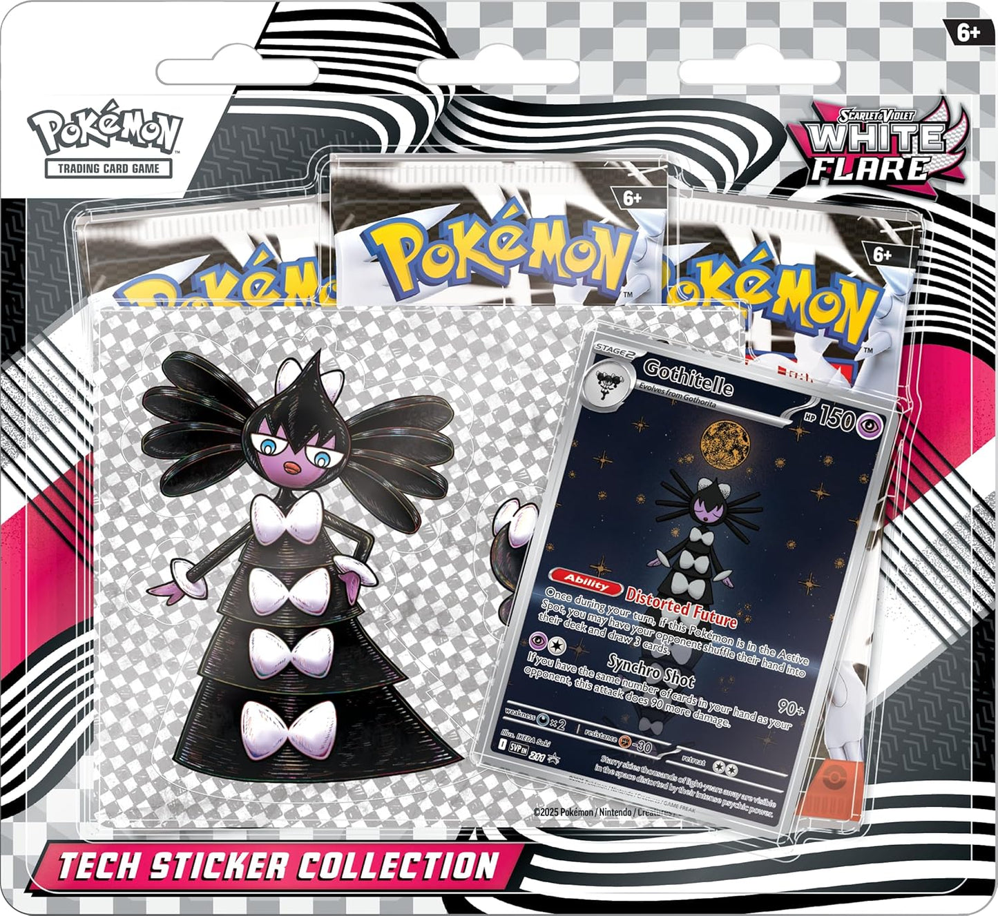 White Flare 3pk Tech Blis