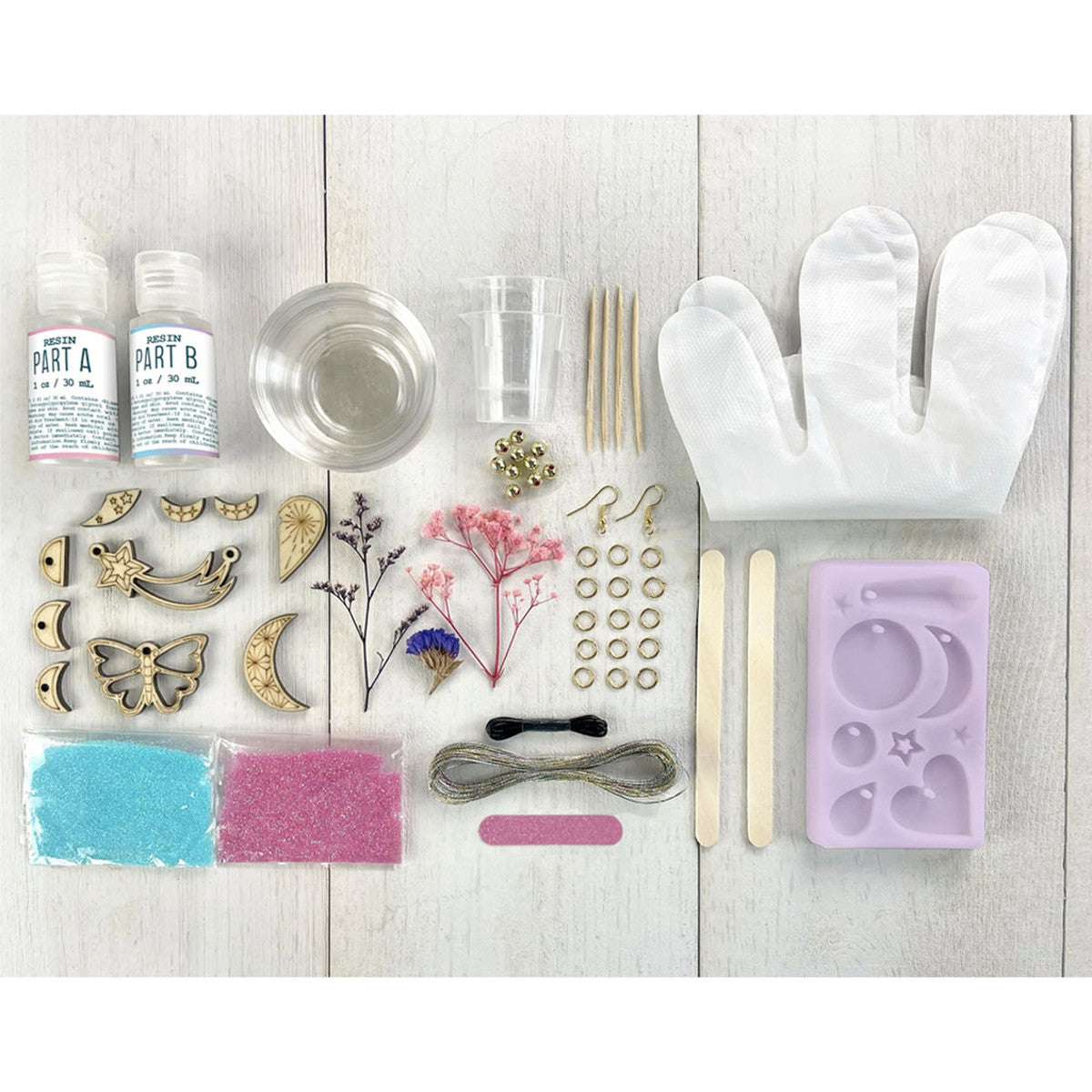 Wood and Resin Charm