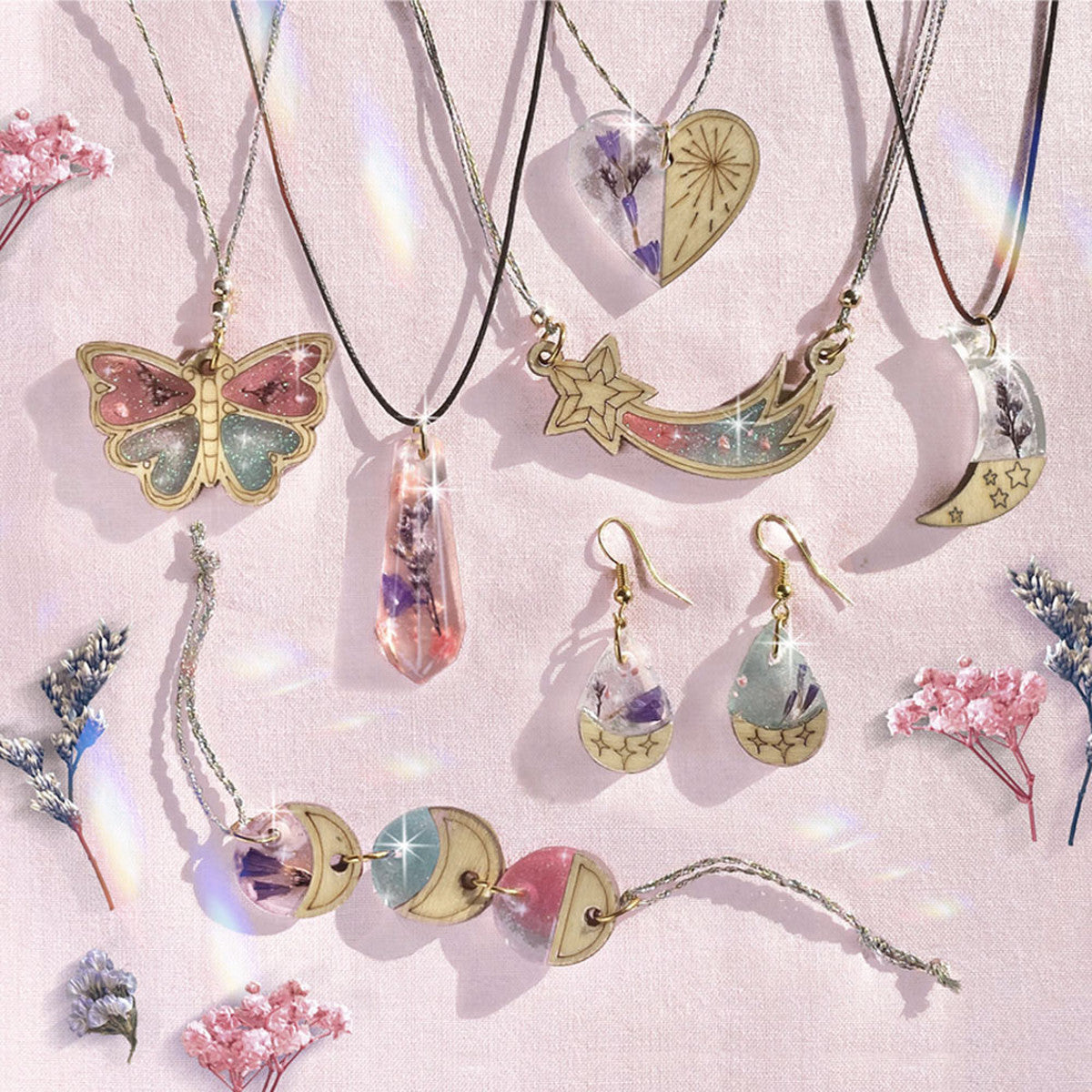 Wood and Resin Charm