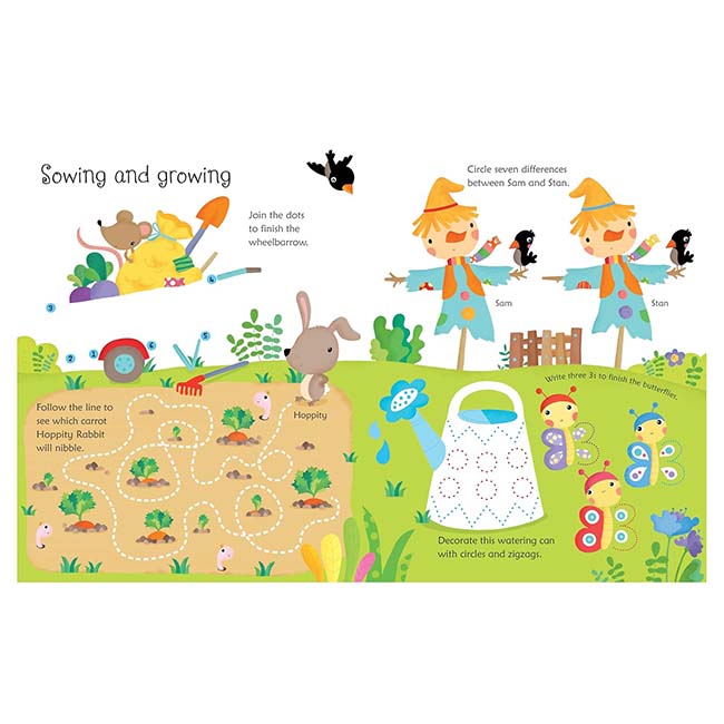 Wipe-Clean Farm Activities