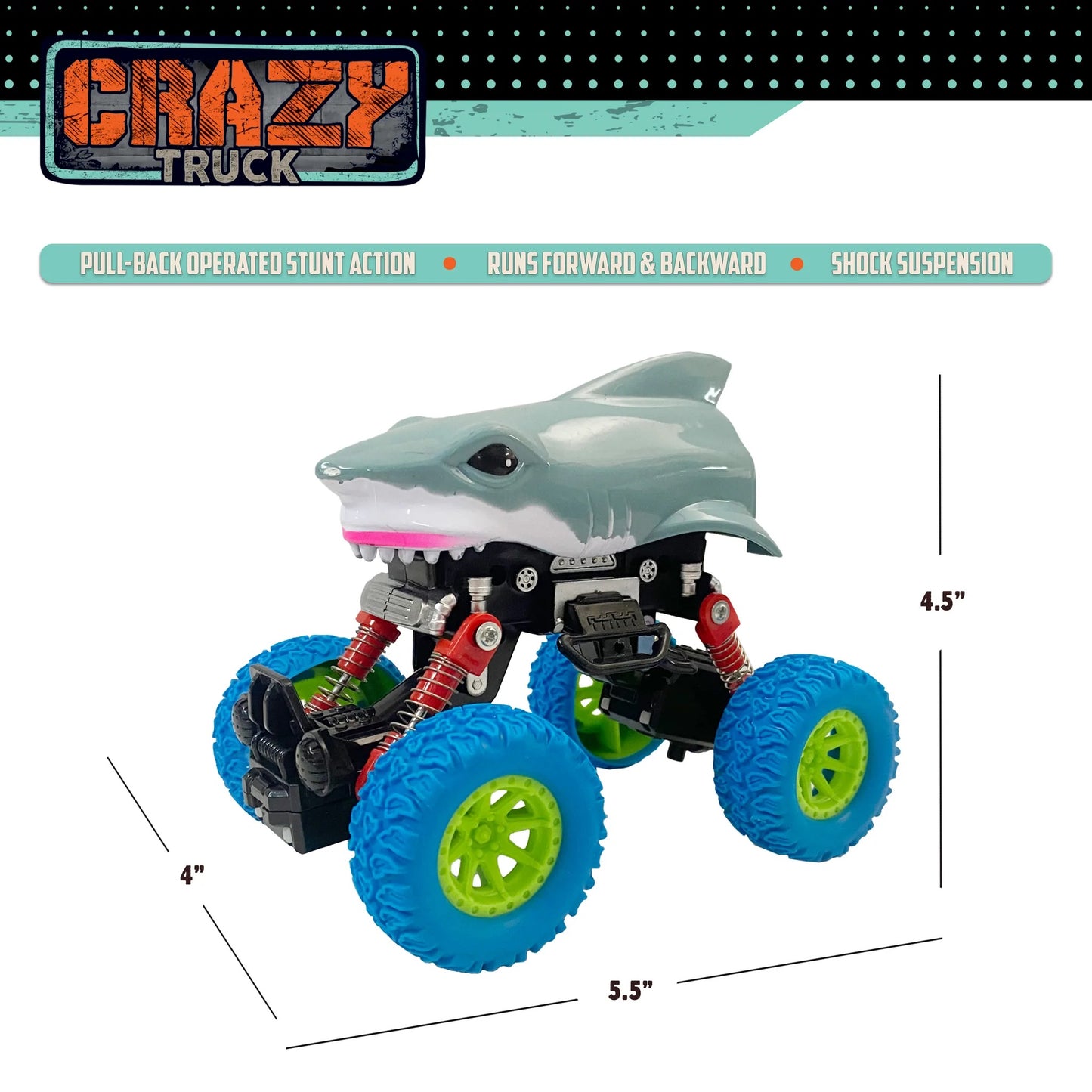 Crazy Truck Shark Truck