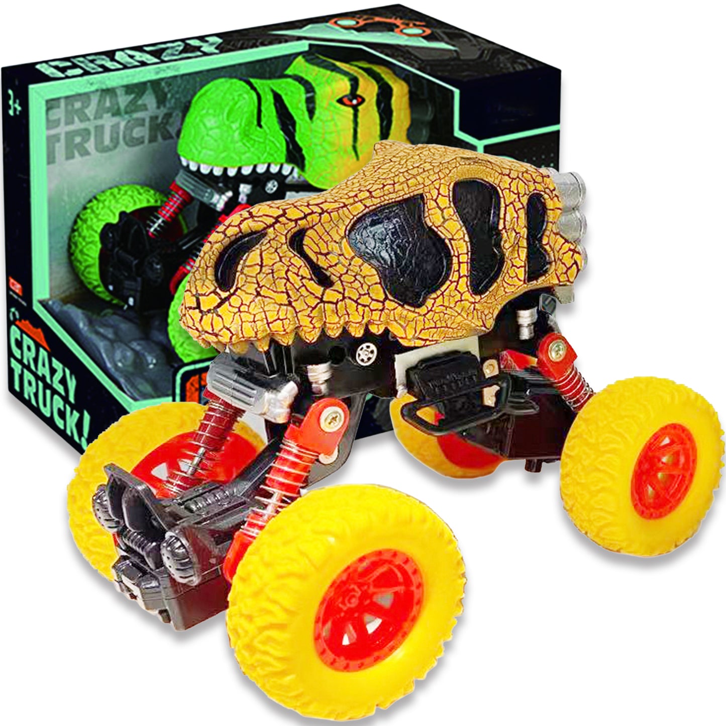 Crazy Truck Dinosaur Yel