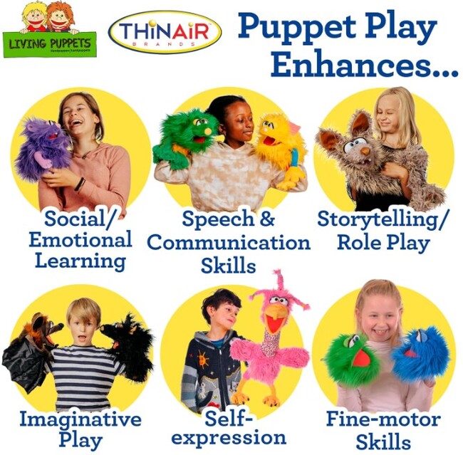 Living Puppets Spike 14 Inch