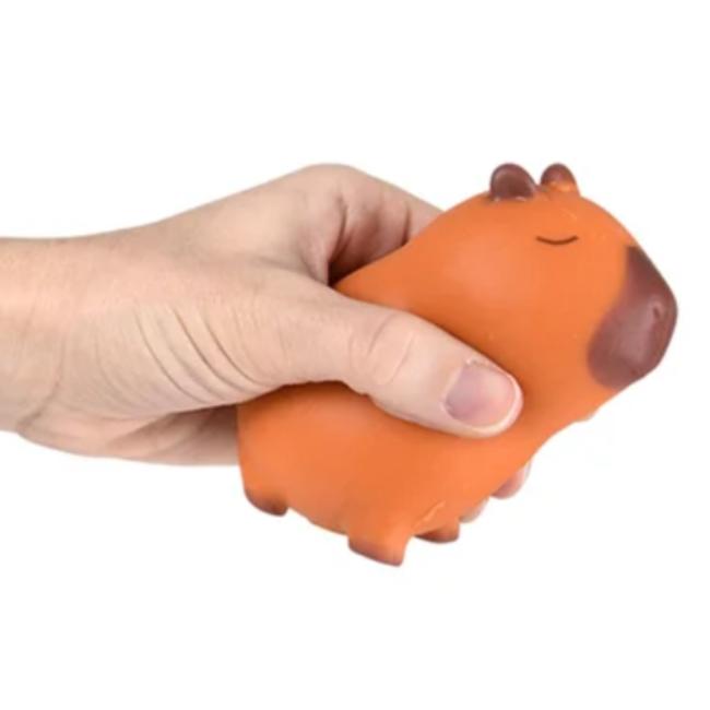 3.5 Inch Squish and Stretch Capybara