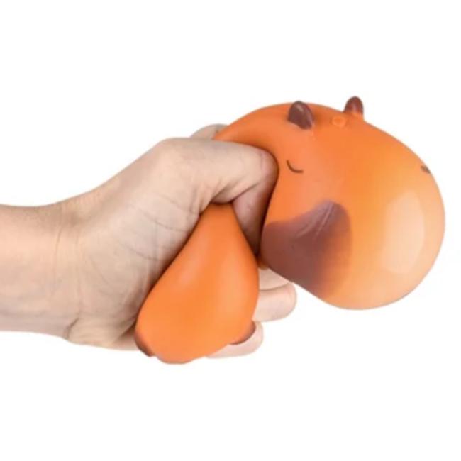 3.5 Inch Squish and Stretch Capybara