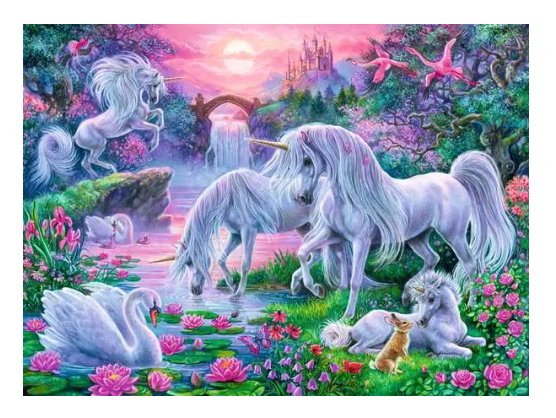 Unicorn Sunset Glow 150pc