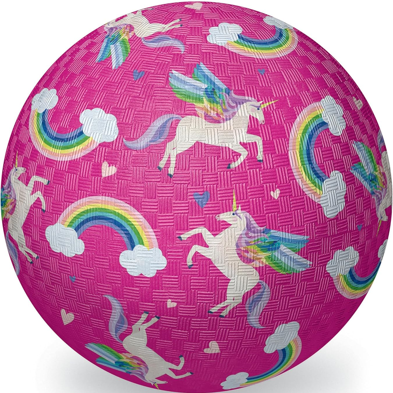 7" Playground Ball/Unicorn Rainbow