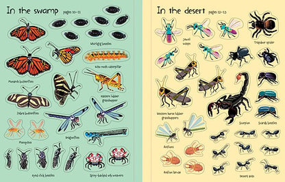 First Sticker Book Bugs