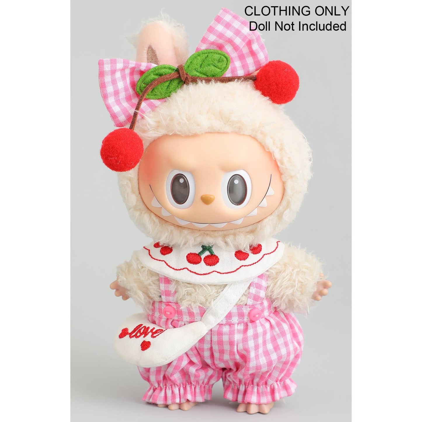 CHERY THEMED LABUBU OUTFIT WITH BOW