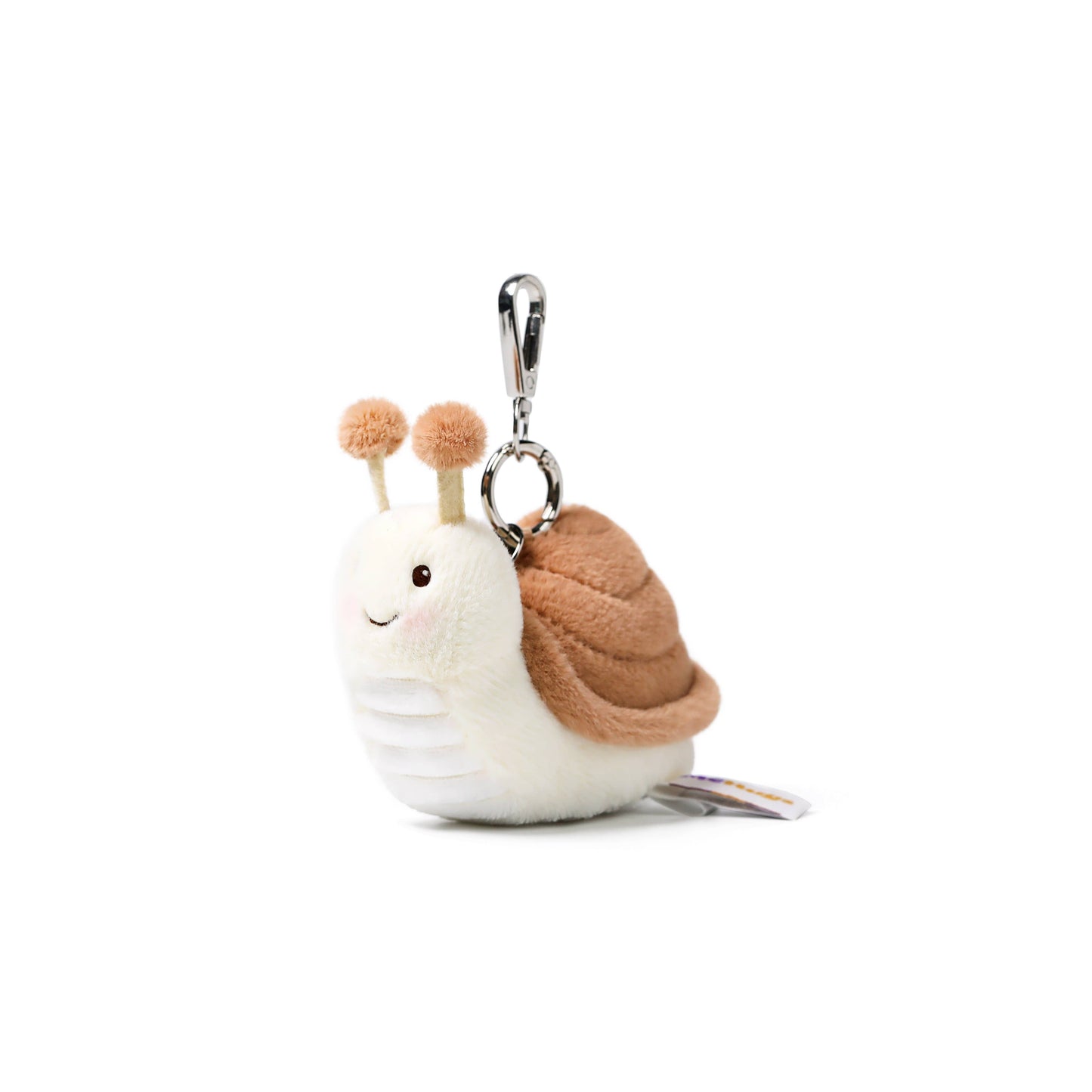 McHugs Gari Snail Insect Stuffed Animal Bag Charm