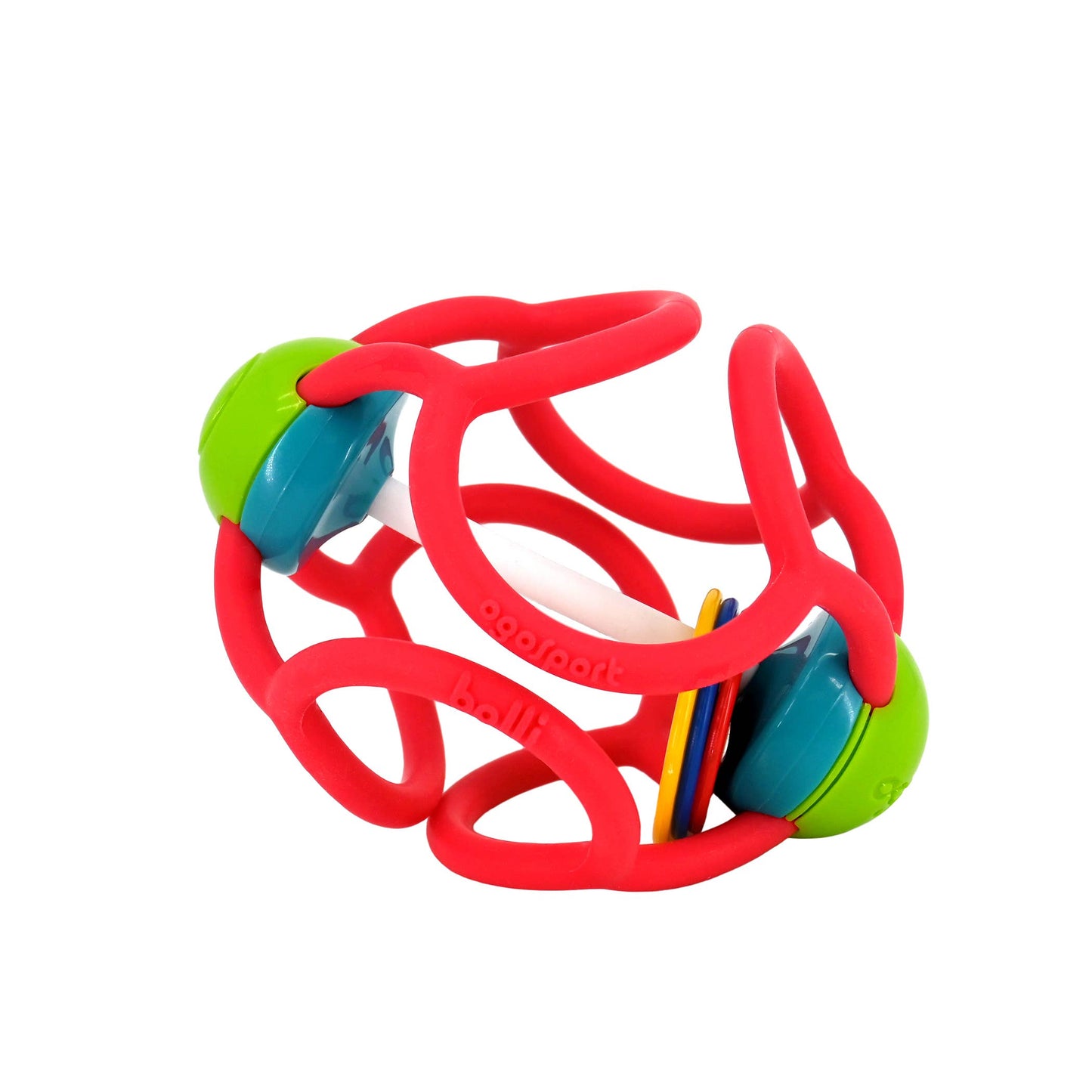 Ogobolli Rattle Ball-Red
