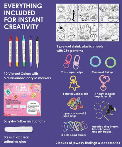 Shrink to Sparkles Craft Kit