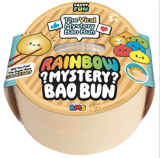 RMS Crazy Fun™ Mystery Bao Bun - Rare Rainbow Chase
