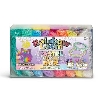 Rainbow Loom Treasure Box Pastel