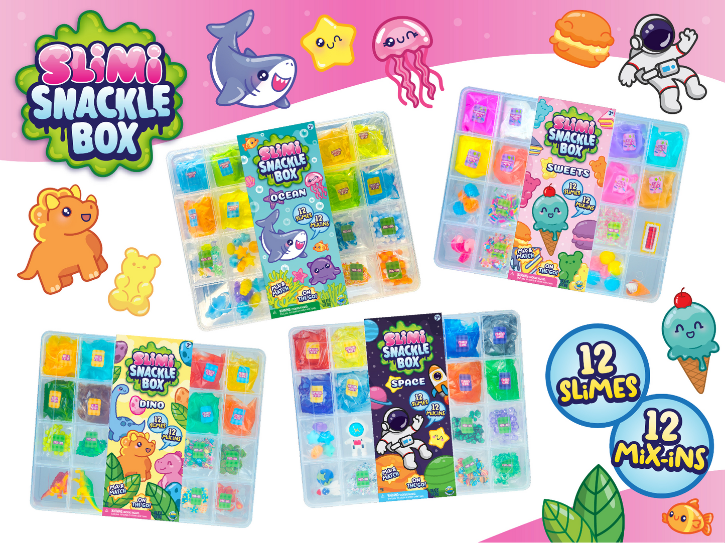 Slimi Snackle Box Ocean