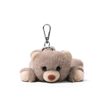 McHugs Lazy Bear Stuffed Animal Bag Charm