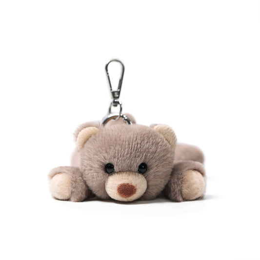 McHugs Lazy Bear Stuffed Animal Bag Charm