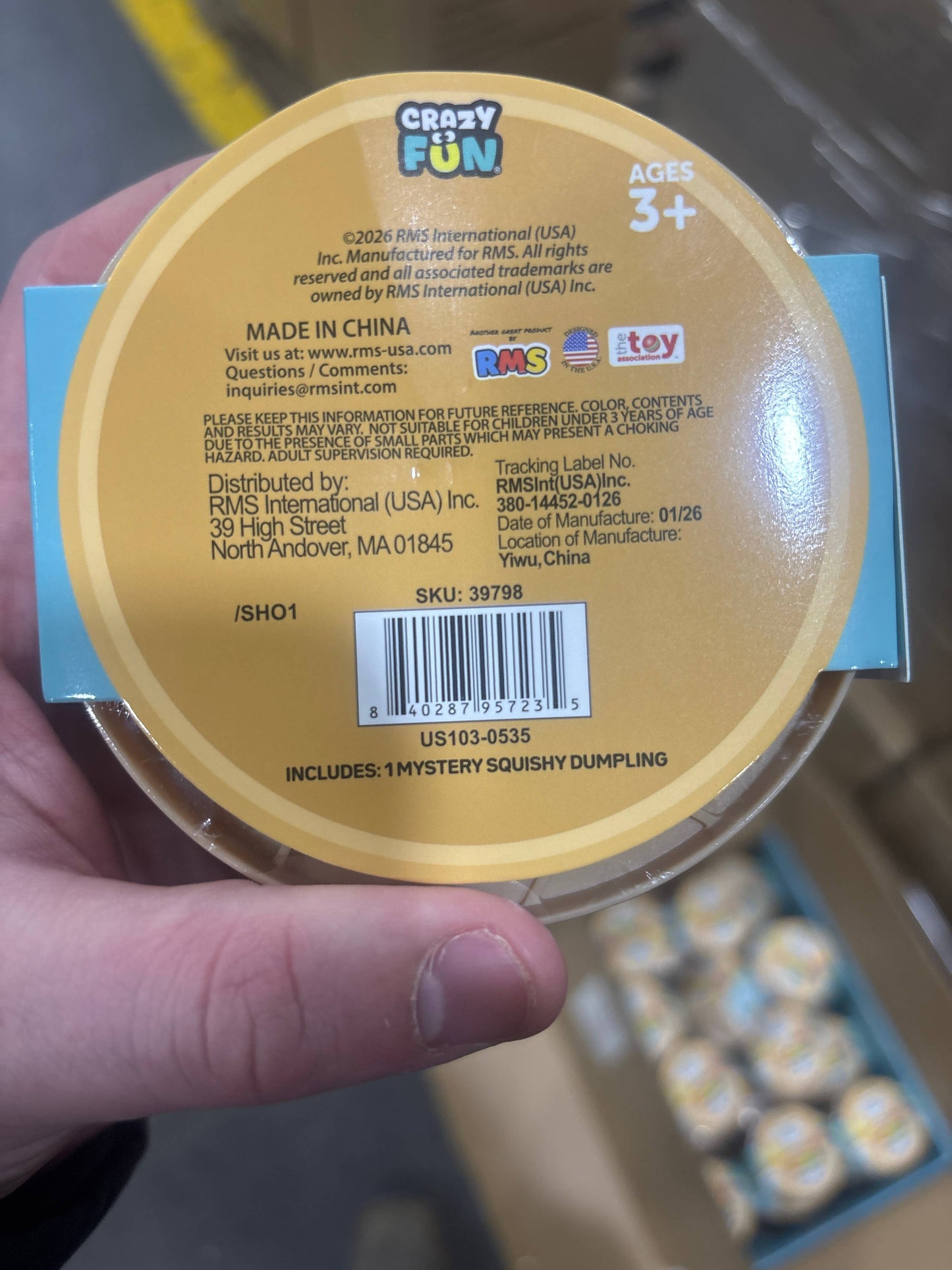 RMS Crazy Fun™ Mystery Bao Bun - Rare Rainbow Chase