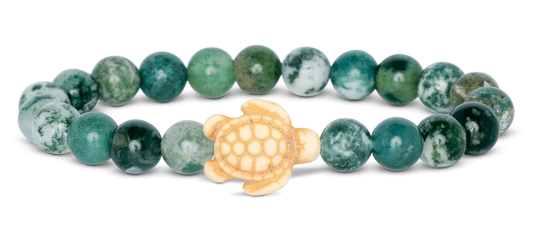 Seagrass Green Turtle Bracelet