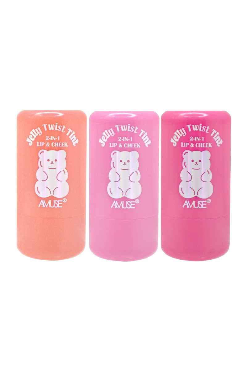 Amuse Jelly Twist 2-in-1 Lip & Cheek Tint