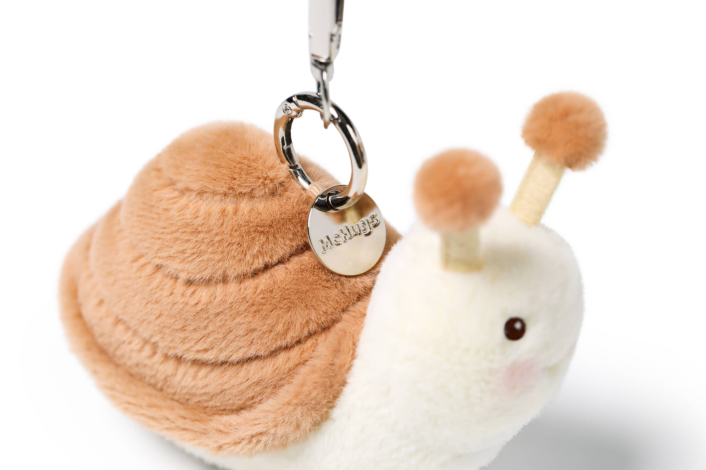 McHugs Gari Snail Insect Stuffed Animal Bag Charm