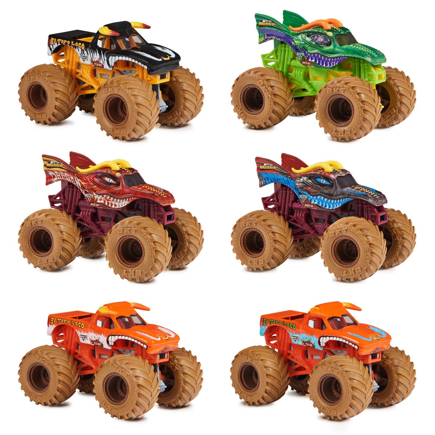 Monster Jam 1:64 Mystery Mudders Trucks